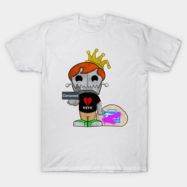 Pop Bot T-Shirt by bren_speed